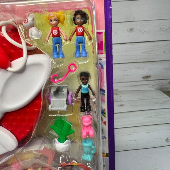 Polly Pocket Target Bullseye Adventure Playset With Mini Figures & Accessories - Picture 3 of 7